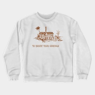 The Luau in Beverly Hills, CA Crewneck Sweatshirt